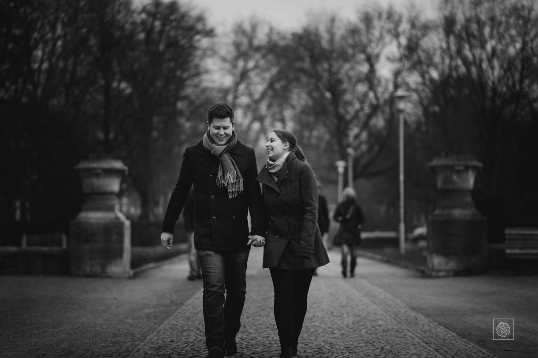 New Town Hall Hannover Park Engagement Session 