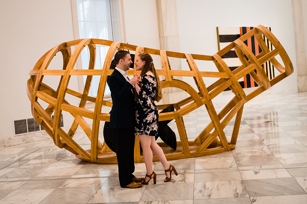 National Portrait Gallery Washington DC Engagement