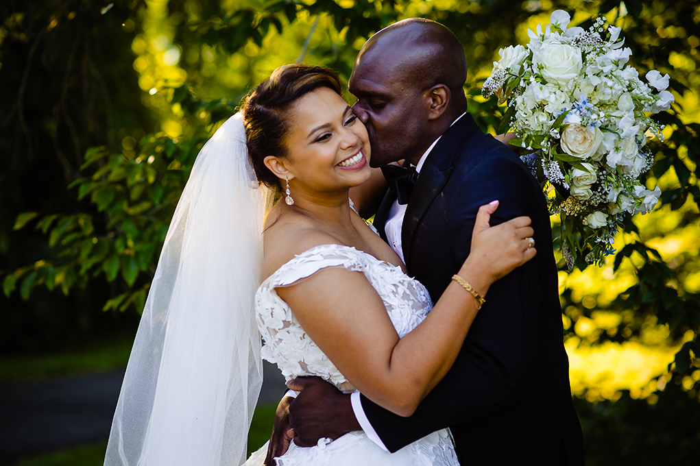 Cylburn Arboretum Baltimore Maryland Wedding Bride and Groom