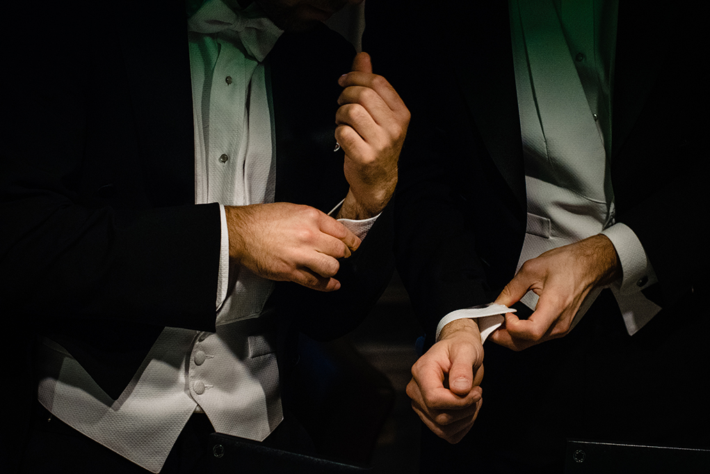 Cosmos Club DC Wedding Groom Getting Ready