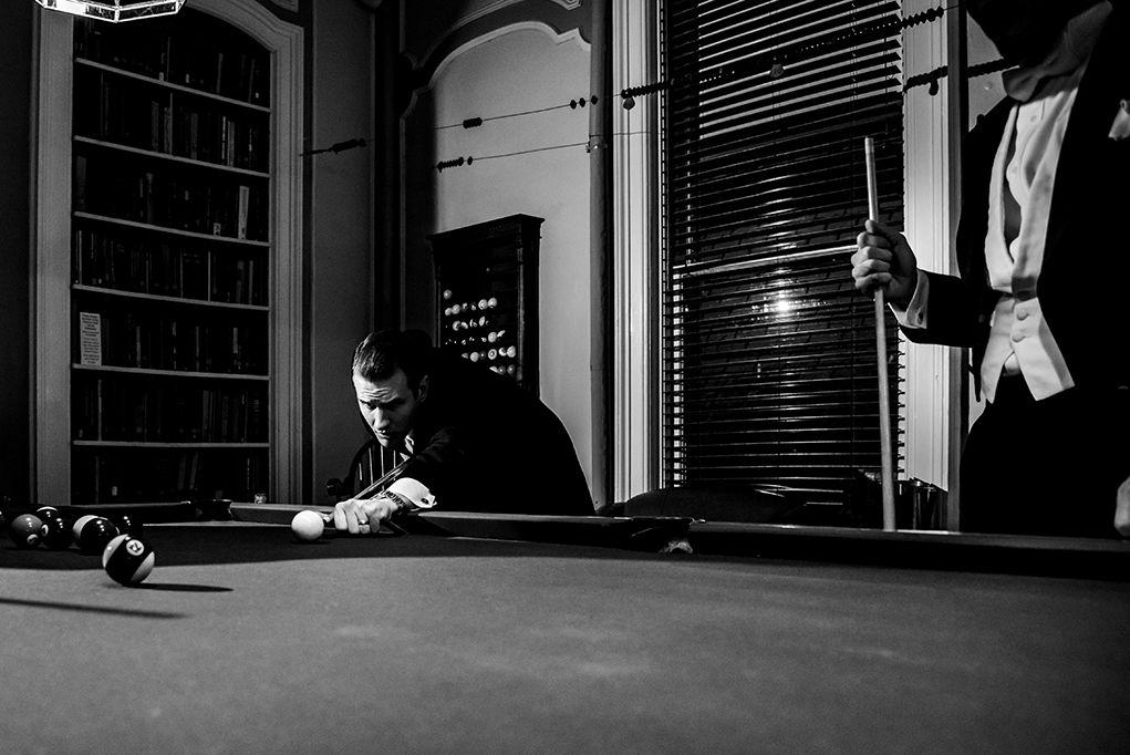 Cosmos Club DC Wedding Groom Getting Ready