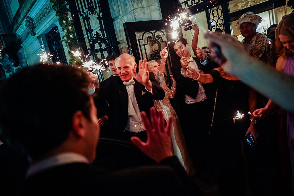 Cosmos Club DC Wedding Exit