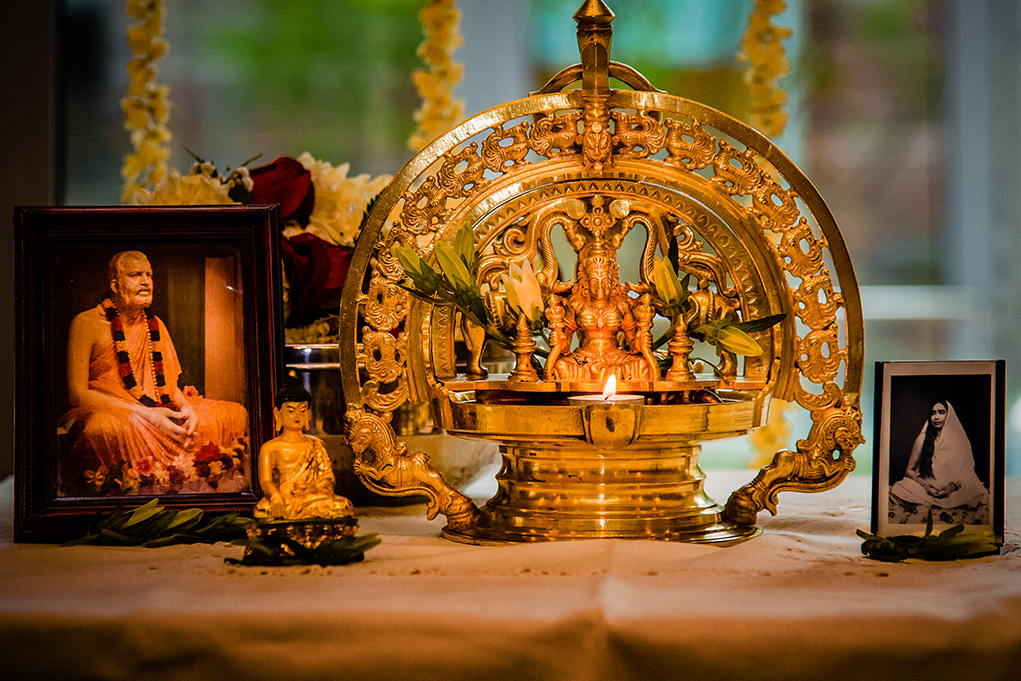 Multicultural Indian Coorg wedding ceremony at the Silver Springs Civic Center in Maryland photographed by DC wedding and engagement photographers of Potok's World Photography