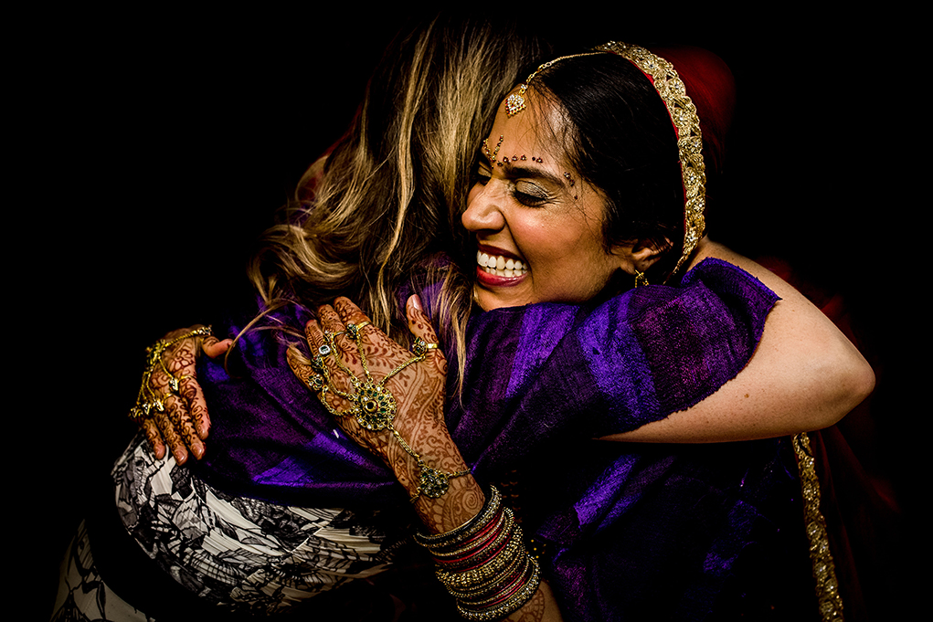 Multicultural Indian Coorg wedding ceremony at the Silver Springs Civic Center in Maryland photographed by DC wedding and engagement photographers of Potok's World Photography