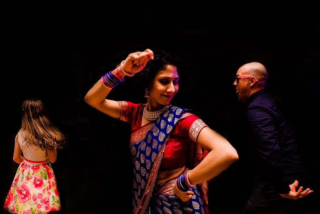 Multicultural Indian Coorg wedding ceremony at the Silver Springs Civic Center in Maryland photographed by DC wedding and engagement photographers of Potok's World Photography