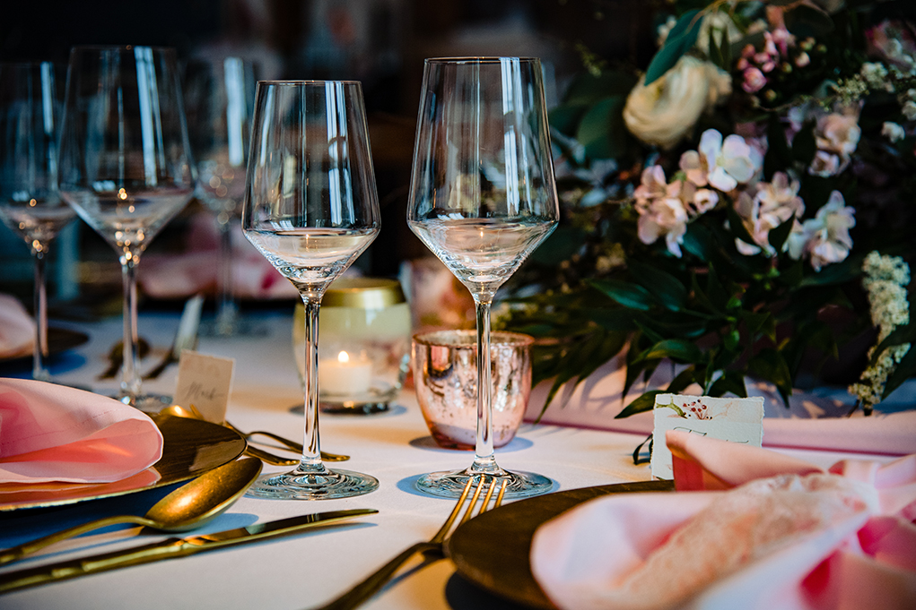 Cherry Blossom Wedding Decor by DC Wedding Photographers of Potok's World Photography