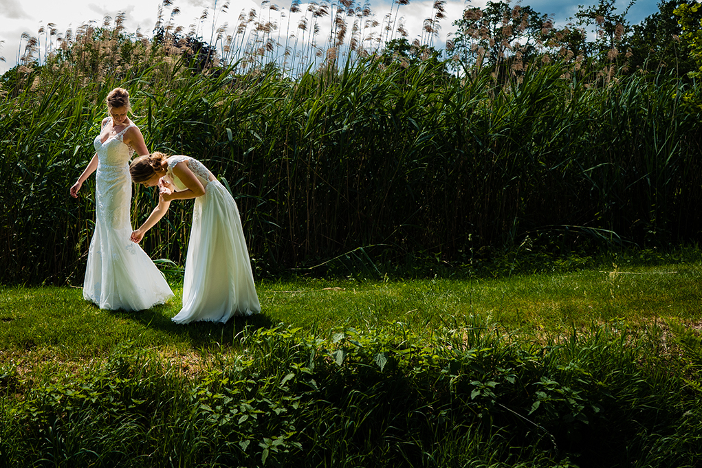 Same-sex destination wedding in Germany by award-winning DC photographers of Potok's World Photography