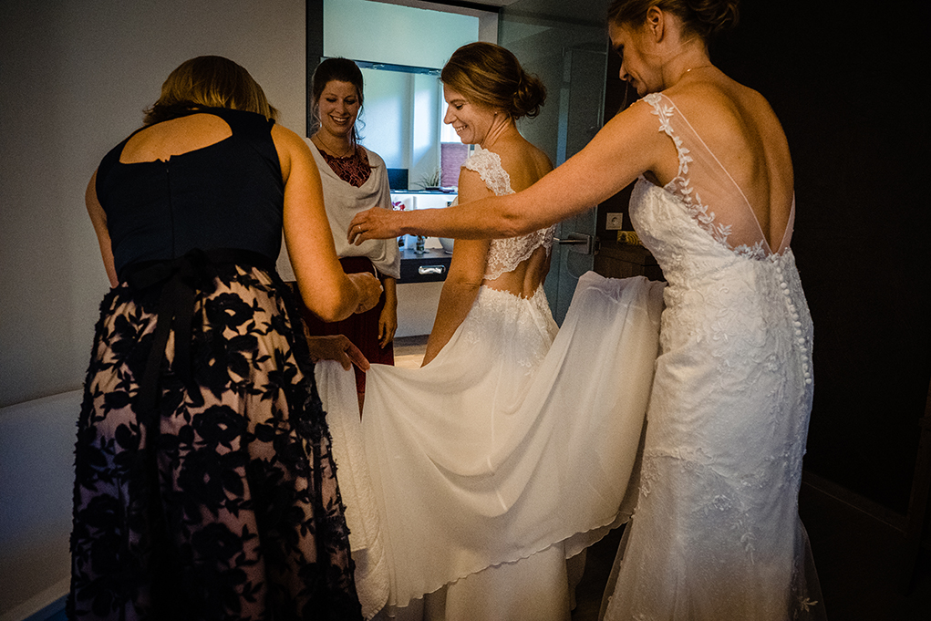 Same-sex destination wedding in Germany by award-winning DC photographers of Potok's World Photography