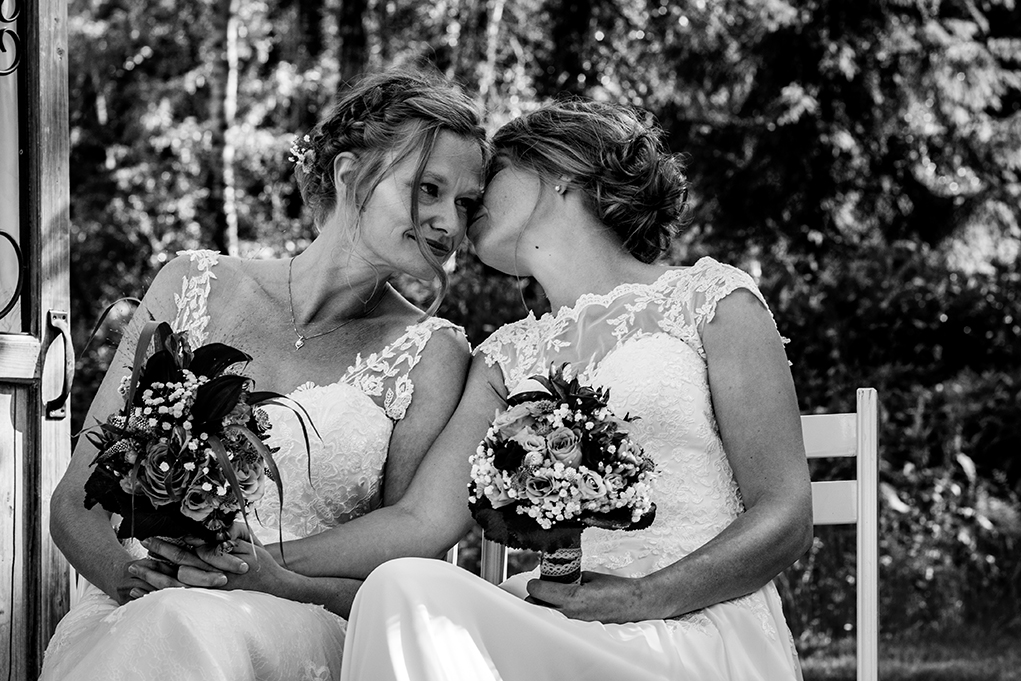 Same-sex destination wedding in Germany by award-winning DC photographers of Potok's World Photography