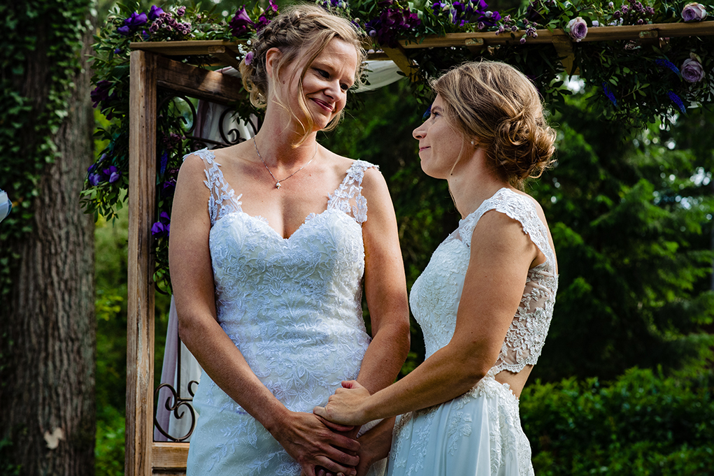 Same-sex destination wedding in Germany by award-winning DC photographers of Potok's World Photography