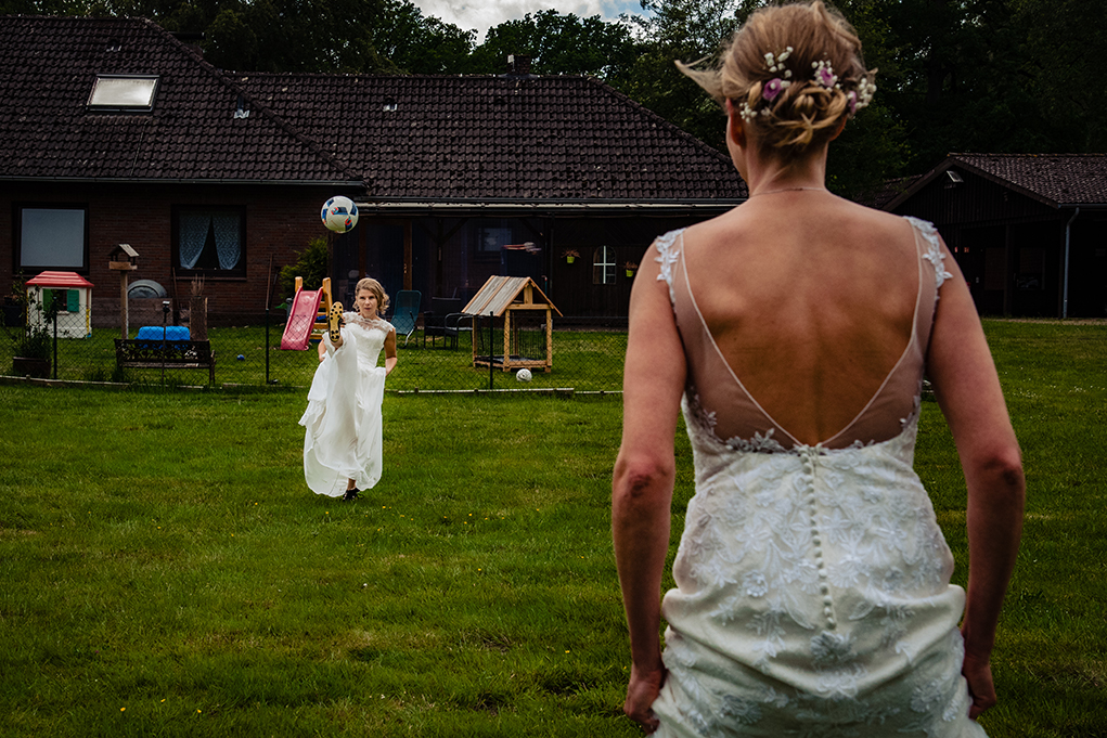 Same-sex destination wedding in Germany by award-winning DC photographers of Potok's World Photography