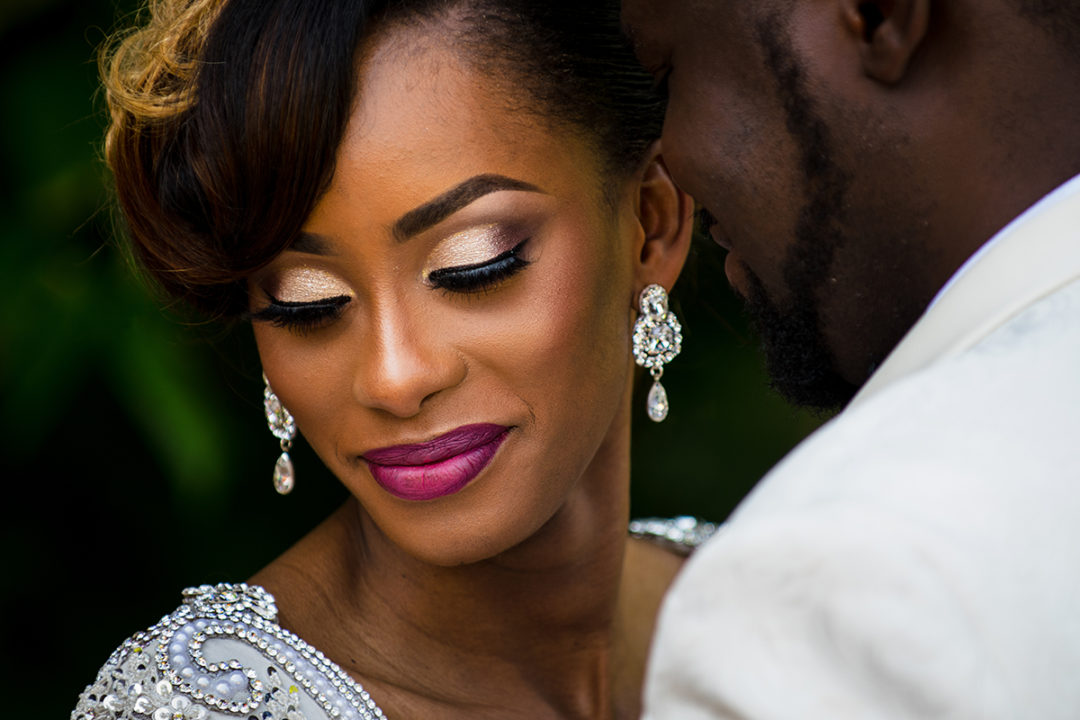 After wedding outdoor couple's portrait in Maryland by DC wedding photographers of Potok's World Photography