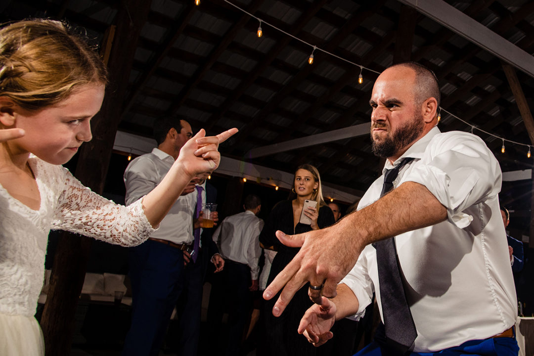 Fun reception pictures at Vanish Brewery wedding Virginia by DC wedding photographers Potok's World Photography