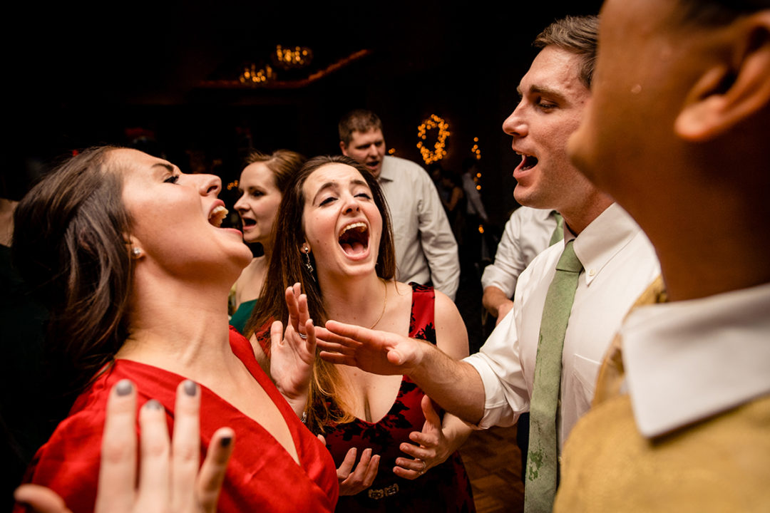 Carlyle Club Virginia wedding reception dance floor moments by DC wedding photographers of Potok's World Photography