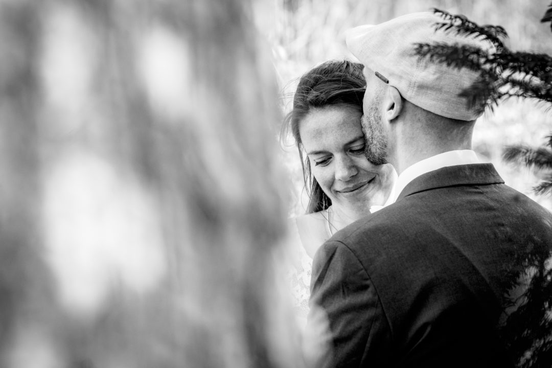 Couple's portraits at the Gehrdener Berg after courthouse wedding by DC wedding photographers of Potok's World Photography