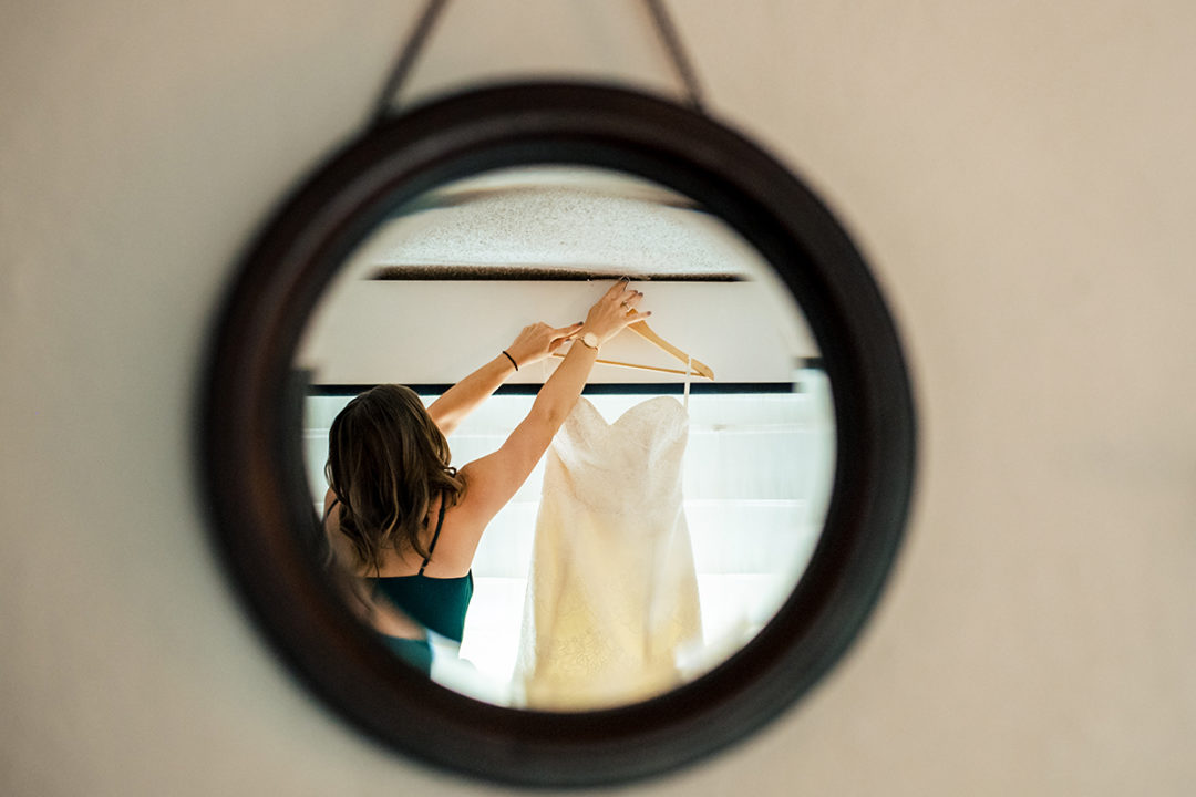 Bride getting ready at Capitol Hill Hotel in Washington DC by Potok's World Photography