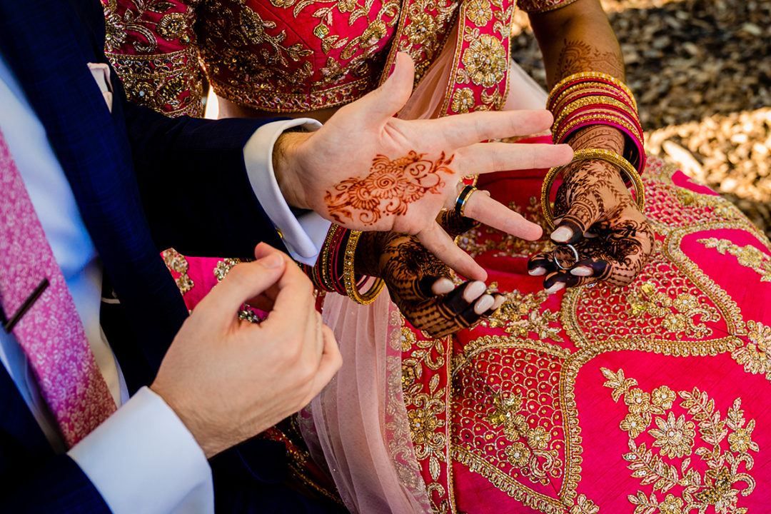 Indian American Fusion wedding at the Winery at Bull Run by DC wedding photographers of Potok's World Photography