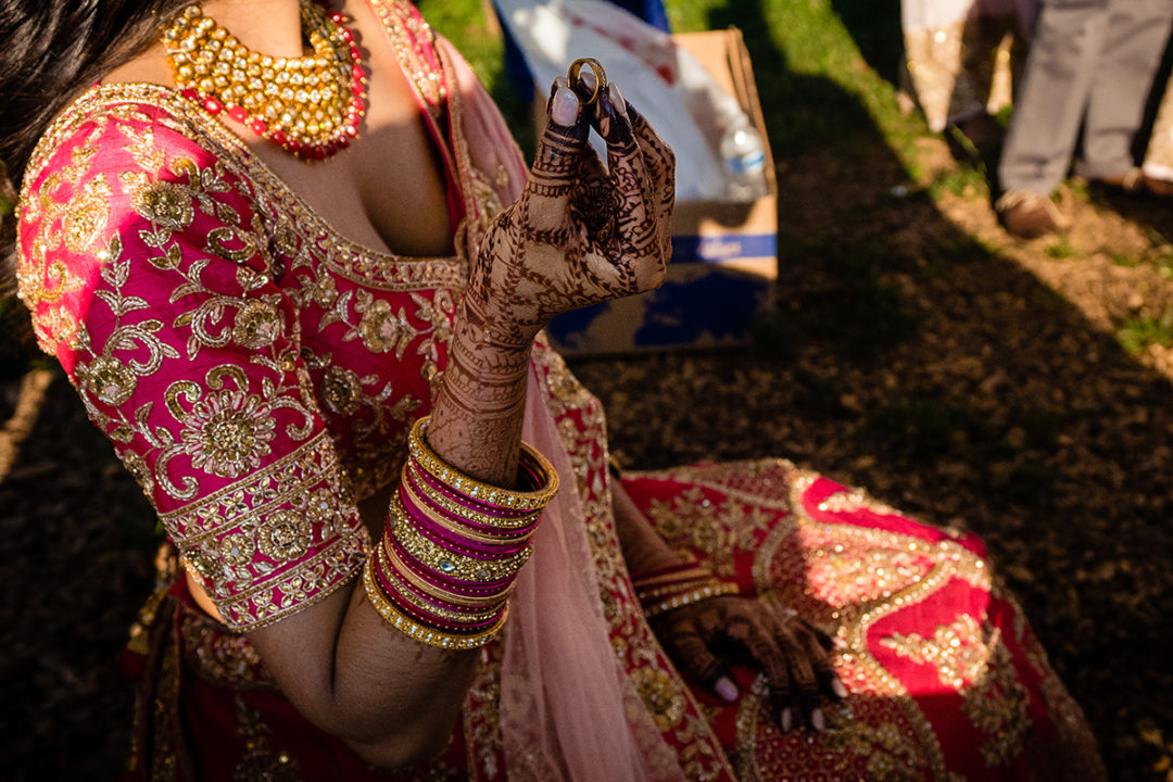 Indian American Fusion wedding at the Winery at Bull Run by DC wedding photographers of Potok's World Photography