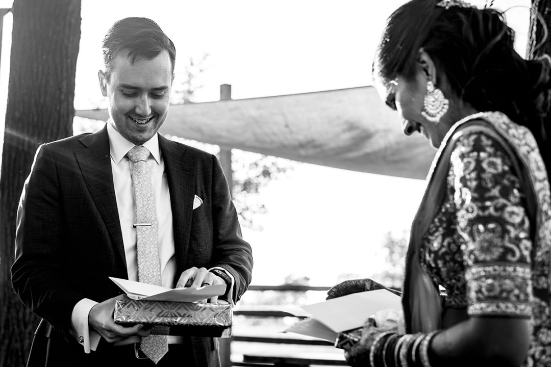 Indian American Fusion wedding at the Winery at Bull Run by DC wedding photographers of Potok's World Photography