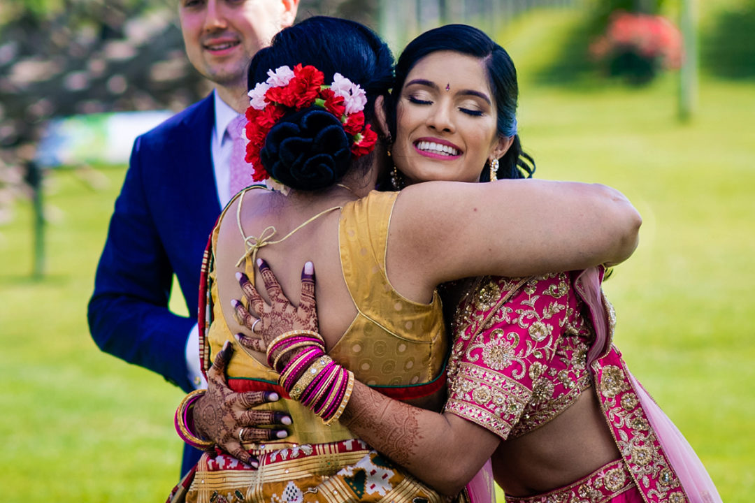 Indian American fusion wedding at the Winery at Bull Run by DC wedding photographers of Potok's World Photography