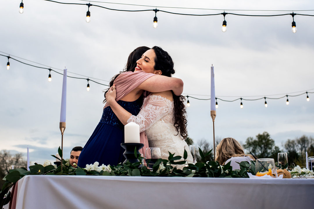 Speeches at Salamander Resort in Middleburg Virginia wedding reception by DC wedding photographers of Potok's World Photography