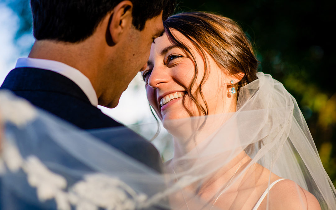 Creative wedding portraits at Historic London Town and Gardens Maryland by DC wedding photographer of Potok's World Photography