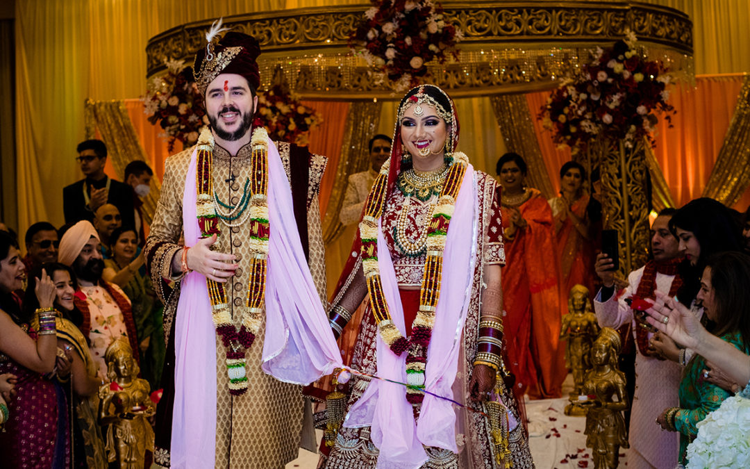 Indian wedding ceremony at Westfields Marriott Virginia by DC wedding photographer of Potok's World Photography