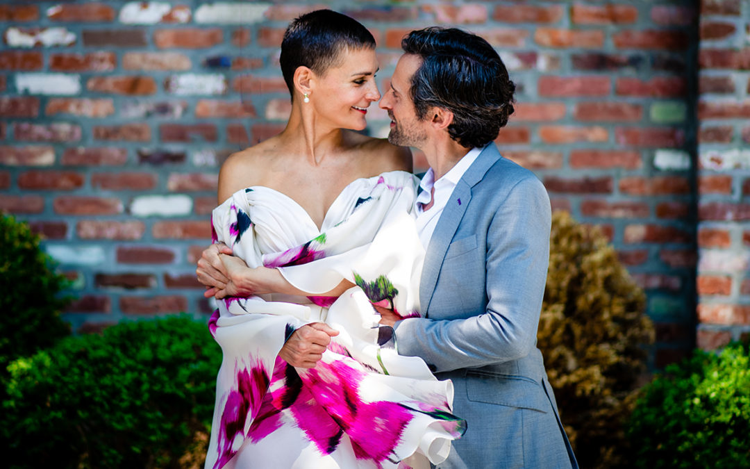 Summer engagement session at Fathom Gallery in Georgetown DC by Potok's World Photography