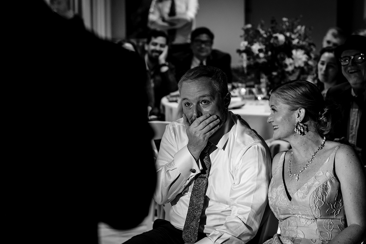 Wedding reception at the Ward Museum of Wildfowl Art in Maryland by DC wedding photographers of Potok's World Photography