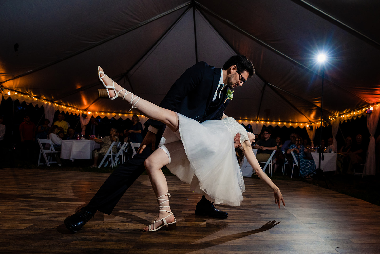 First Dance at Fredericksburg VA wedding by Potok's World Photography
