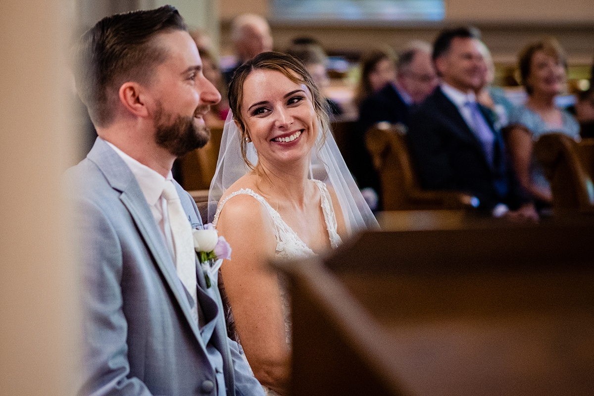 St. Josephs on Capitol Hill wedding ceremony by Potok's World Photography