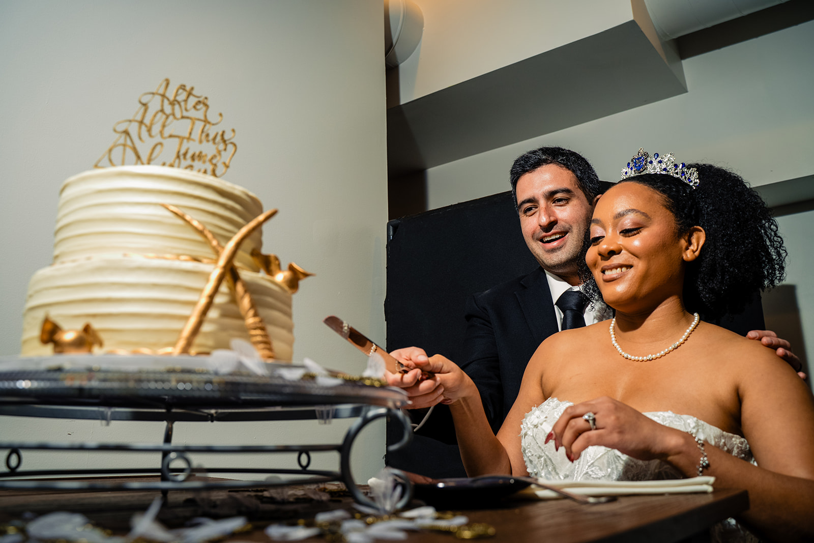 Wedding reception photos at Fathom Gallery Georgetown DC by Potok's World Photography