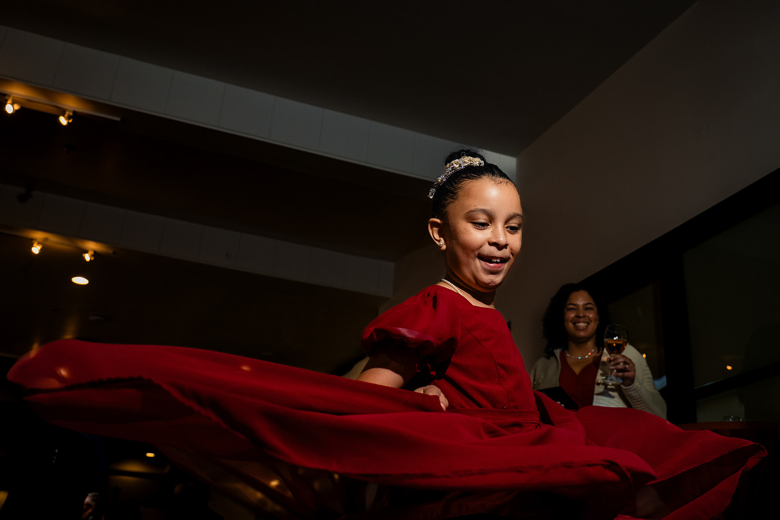Wedding reception photos at Fathom Gallery Georgetown DC by Potok's World Photography
