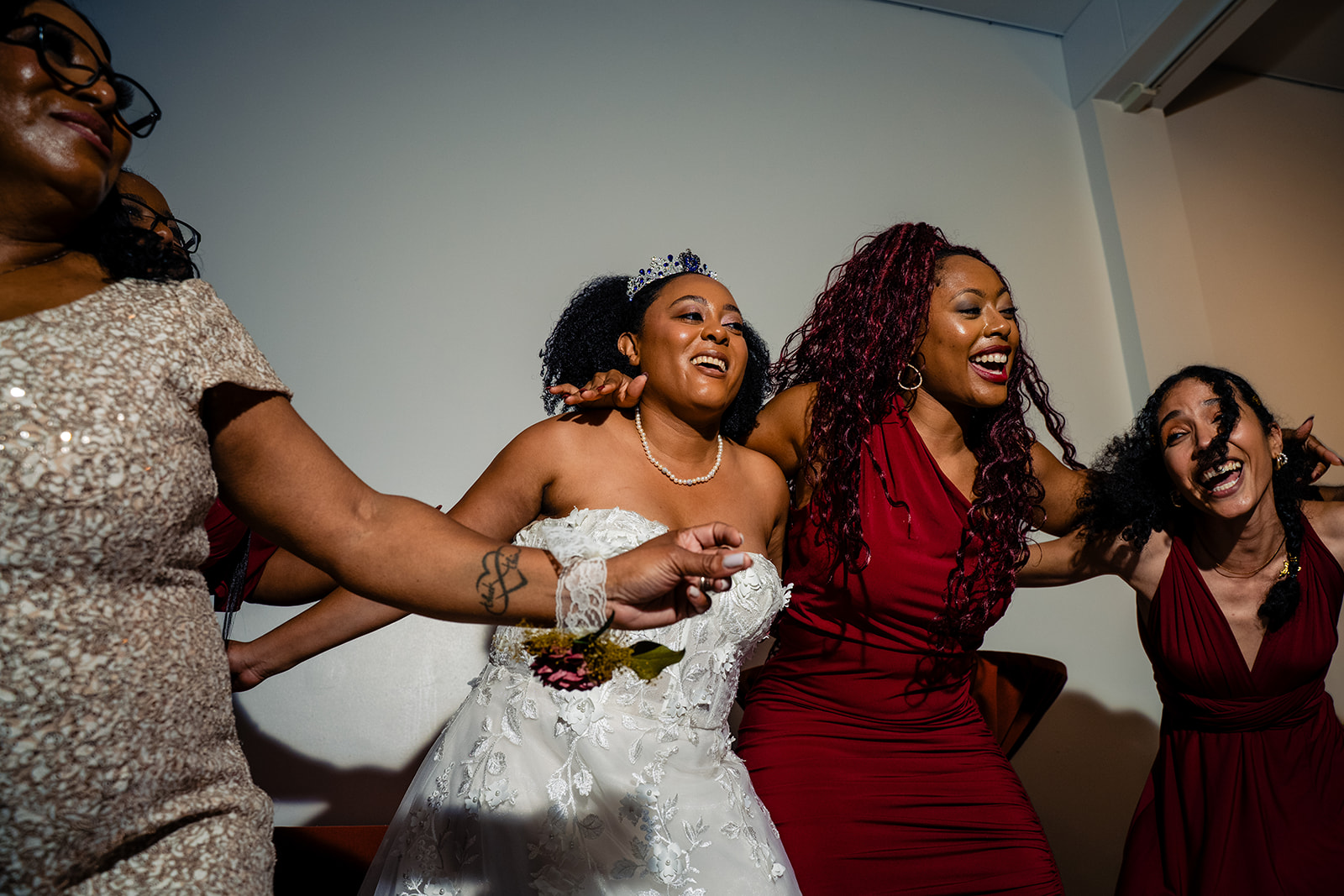Wedding reception photos at Fathom Gallery Georgetown DC by Potok's World Photography