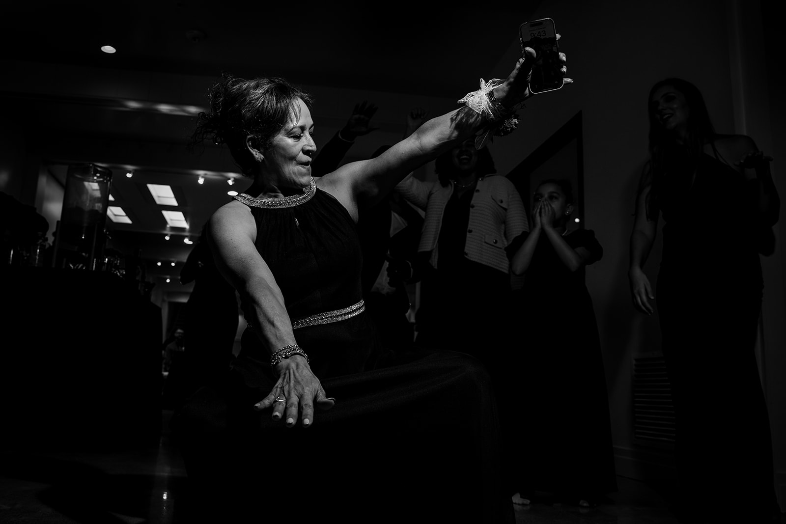 Wedding reception photos at Fathom Gallery Georgetown DC by Potok's World Photography
